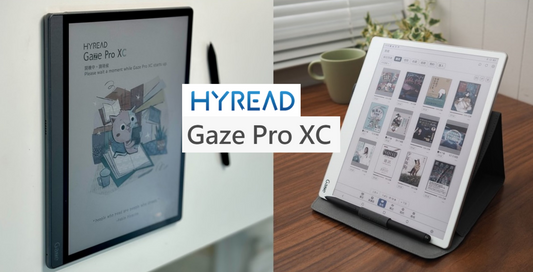 E-Ink新品：HyRead Gaze Pro XC全新10.3吋彩色電子紙閱讀器即將登場