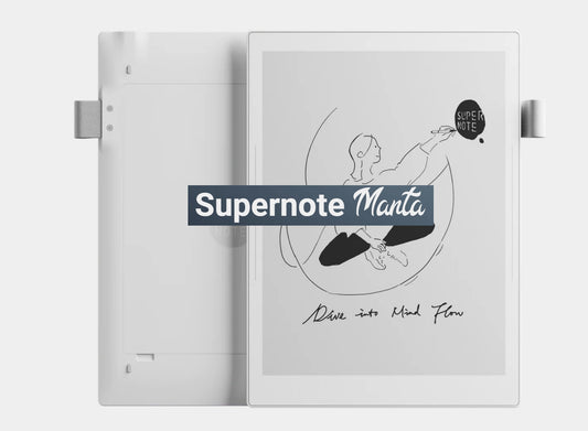 E-Ink新品：Supernote 推出 A5 X2 Manta，模組化設計供升級修復，配合紙張般的書寫感